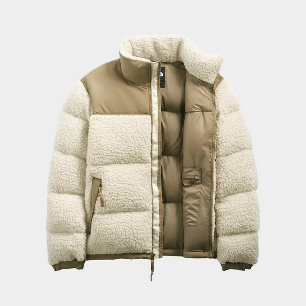 Lined Sherpa Fleece Jacket 