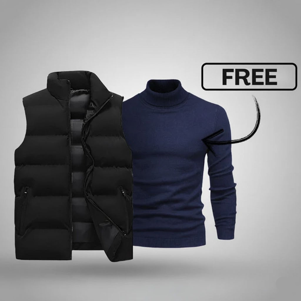 Men's Vest with Free Sweater 